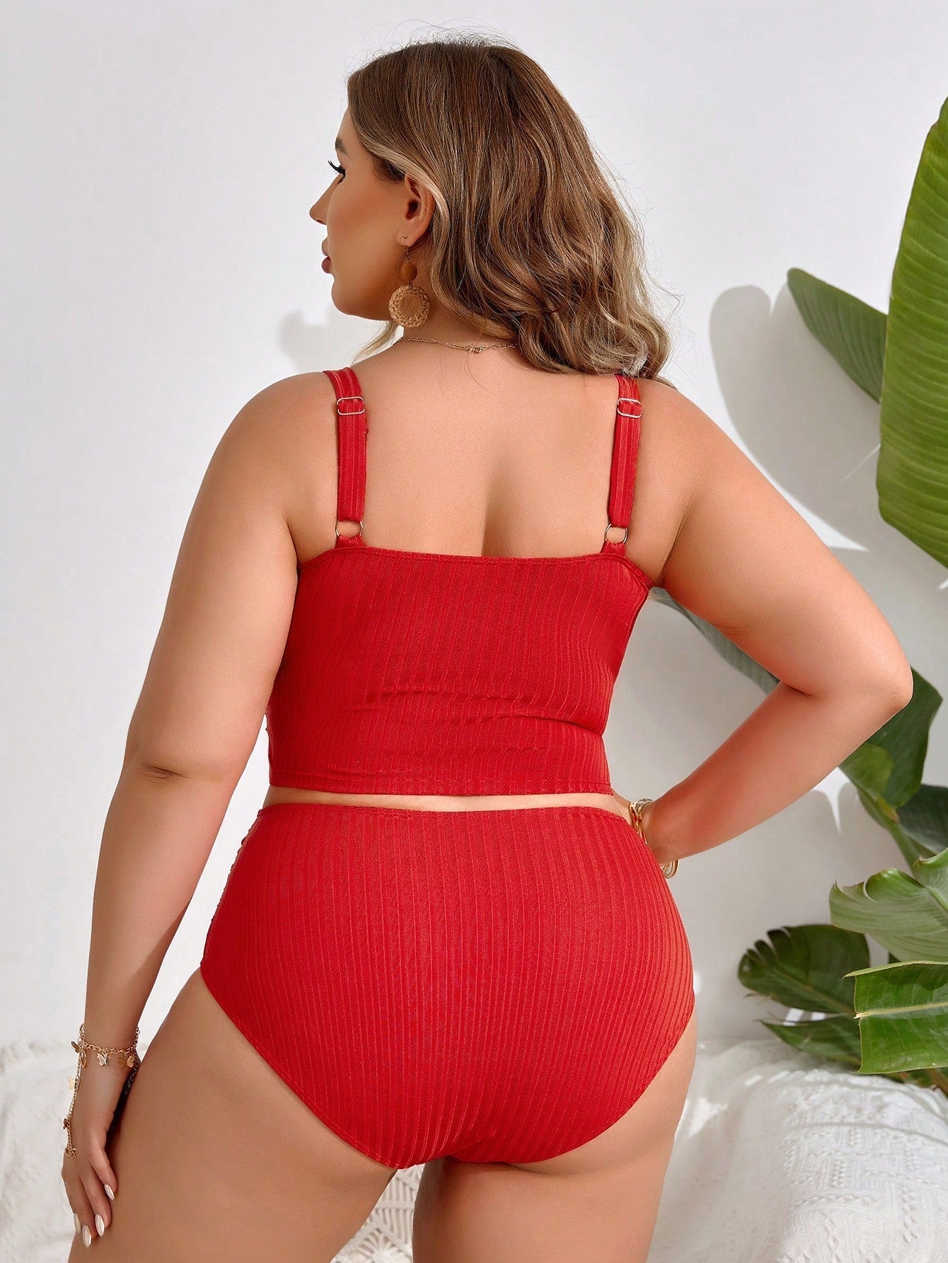 Tankini Feminino Plissado Geisiele