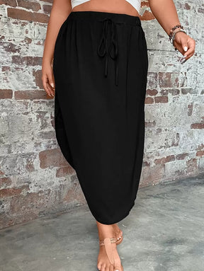 Saia Feminino com bainha curvada - Arienne