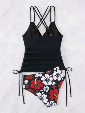Biquíni Tankini Floral Pacífico