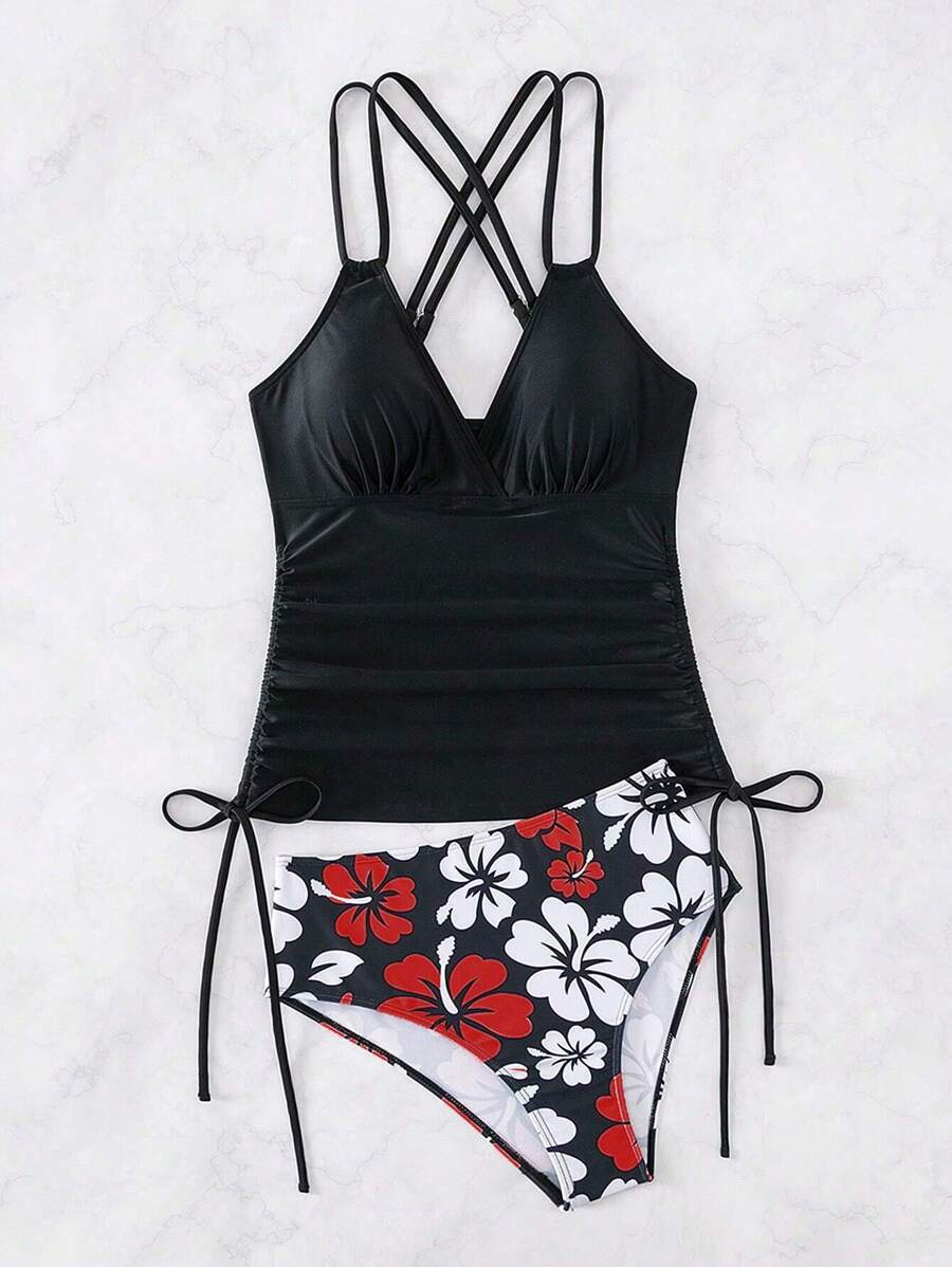 Biquíni Tankini Floral Pacífico