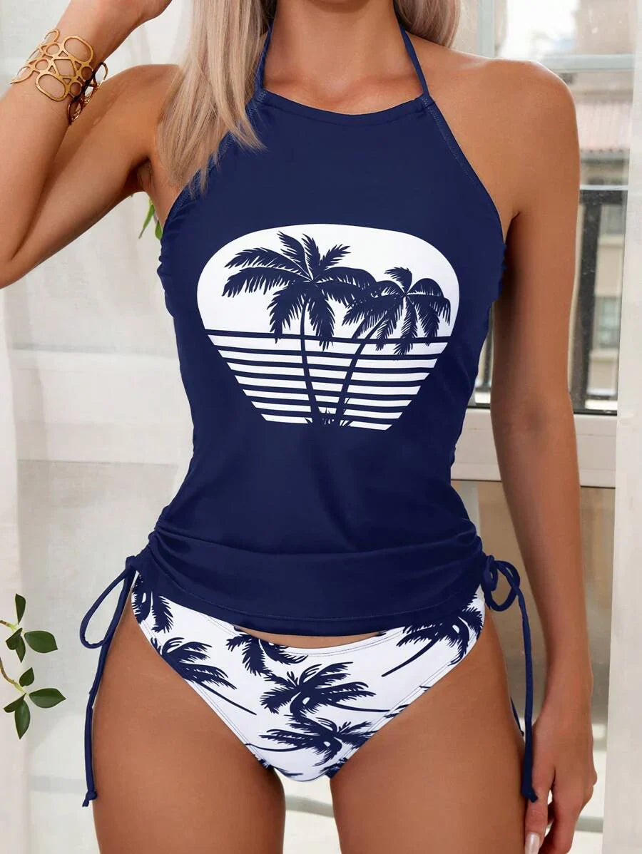 Biquíni Tankini Palms Sunset