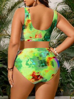 Biquini Feminino com Estampa Aleatória