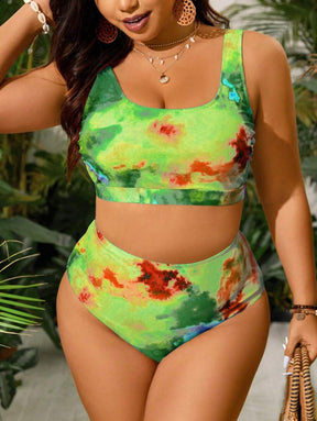 Biquini Feminino com Estampa Aleatória