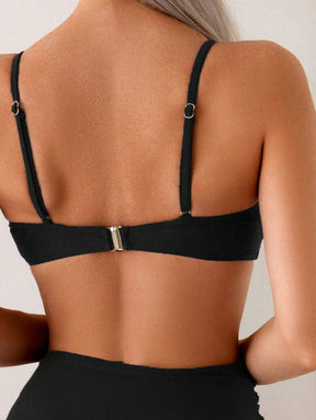 Biquíni Luxo Concha Dourada