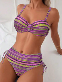 Biquíni Tribal Cintura Alta