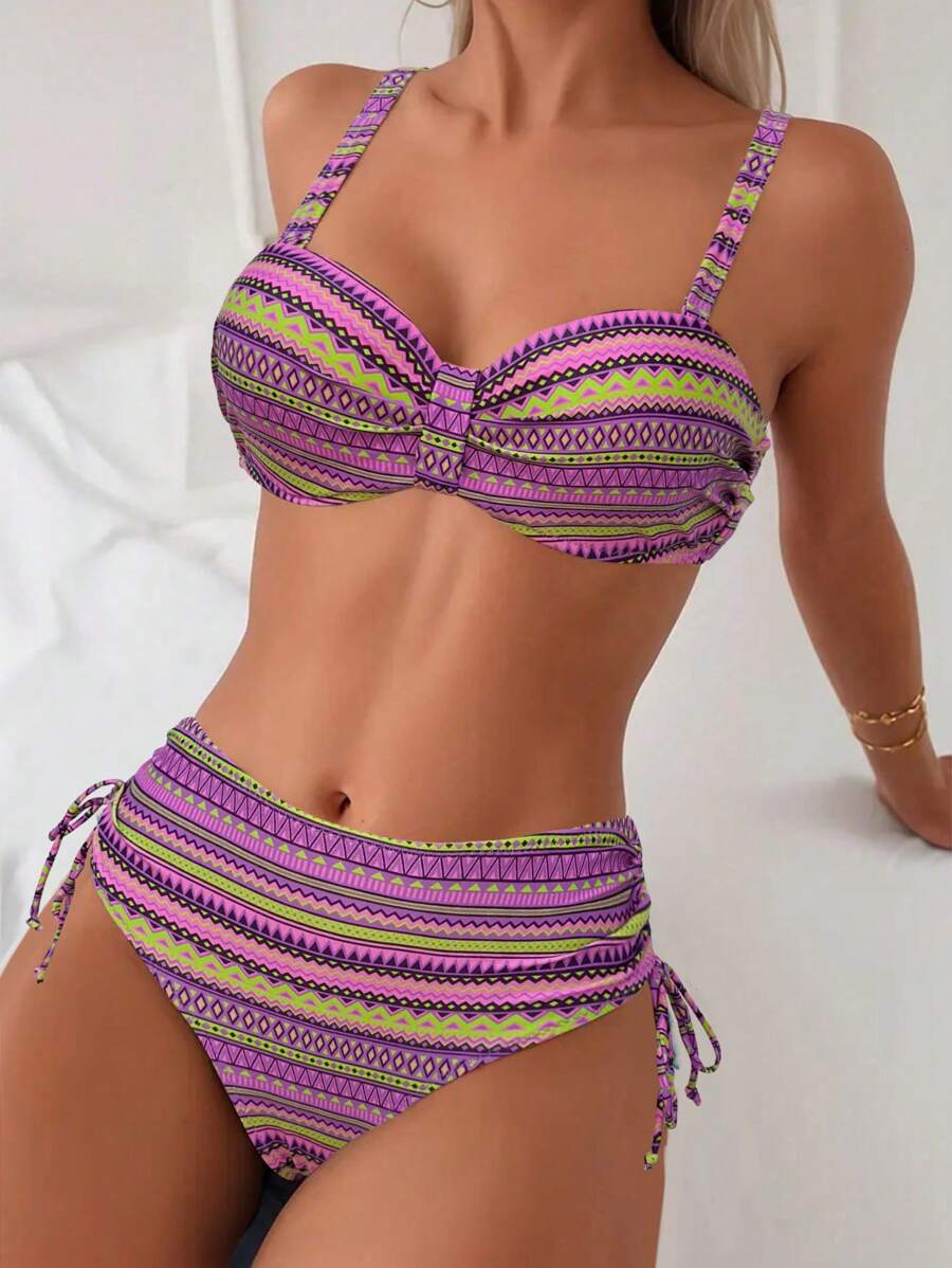 Biquíni Tribal Cintura Alta