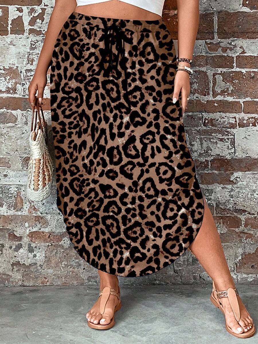 Saia Feminino com bainha curvada - Arienne