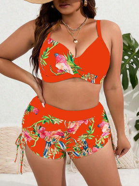 Shortkini Feminino Push Up Analu
