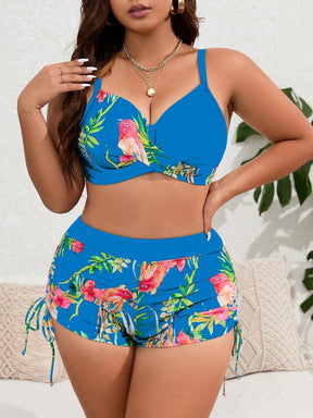 Shortkini Feminino Push Up Analu