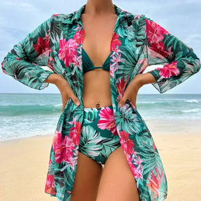 Conjunto de luxo de Praia 3 Peças Jasmini